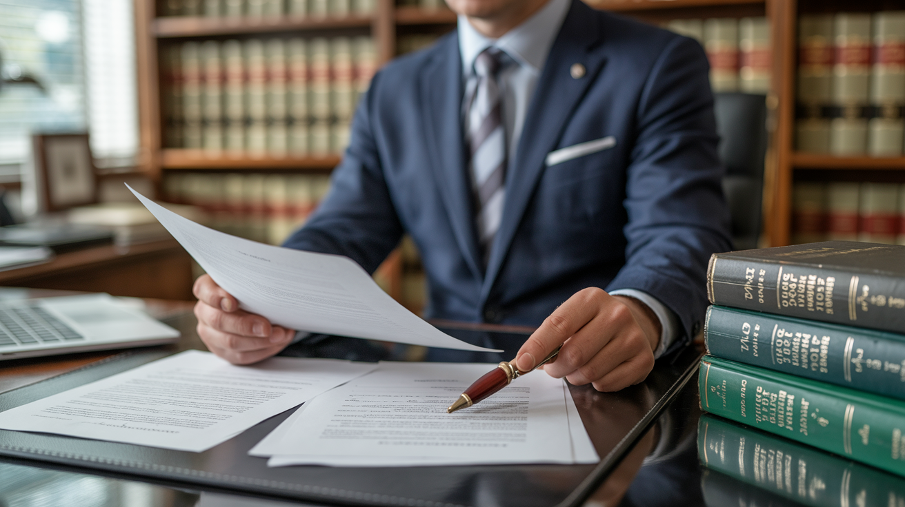 Experienced California DUI defense attorney reviewing legal documents and case evidence